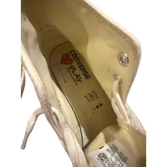 Converse x PLAY Comme des Garçons Chuck 70 Men's Sz. 9 (W 11) - Picture 12 of 13